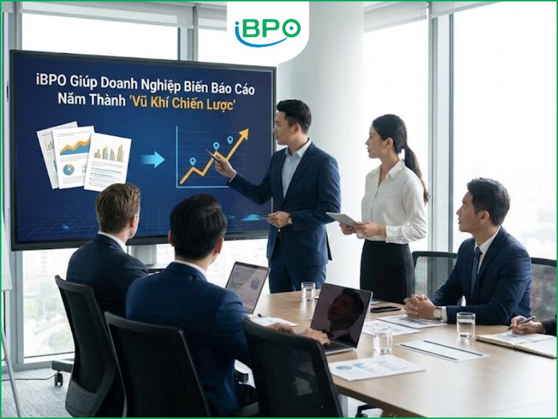 iBPO Giúp Doanh Nghiệp Biến Báo Cáo Năm Thành ‘Vũ Khí Chiến Lược